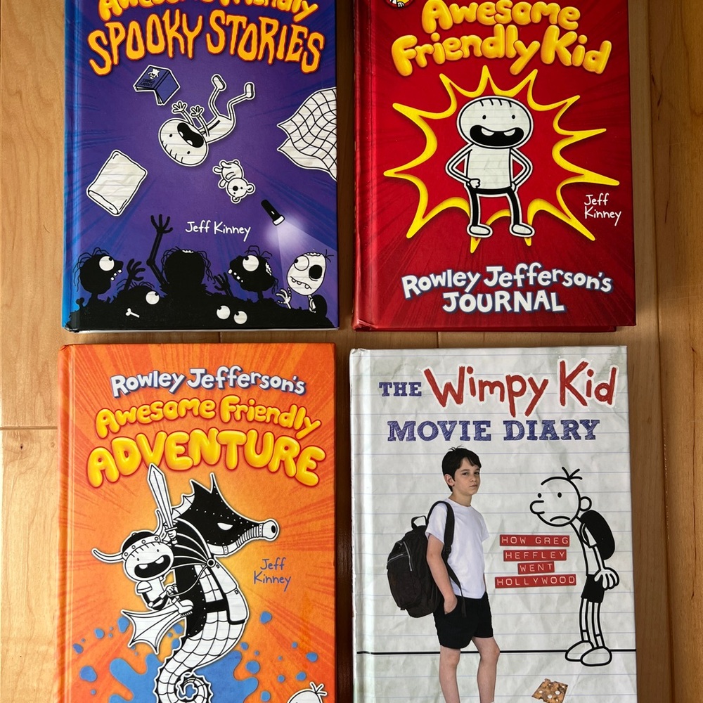 Rowley Jefferson's Awesome Friendly Book Set and the Wimpy Kid Movie Diary